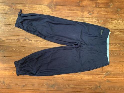 Originele Japanse werkbroek (m/vr) - Nikka Pokka, Kleding | Dames, Broeken en Pantalons, Zo goed als nieuw, Blauw, Lang, Ophalen of Verzenden