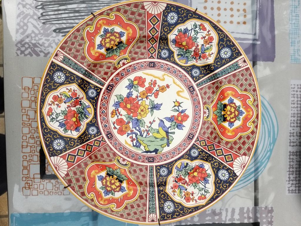 porcelaine: assiette chinoise, Antiquités & Art, Enlèvement ou Envoi
