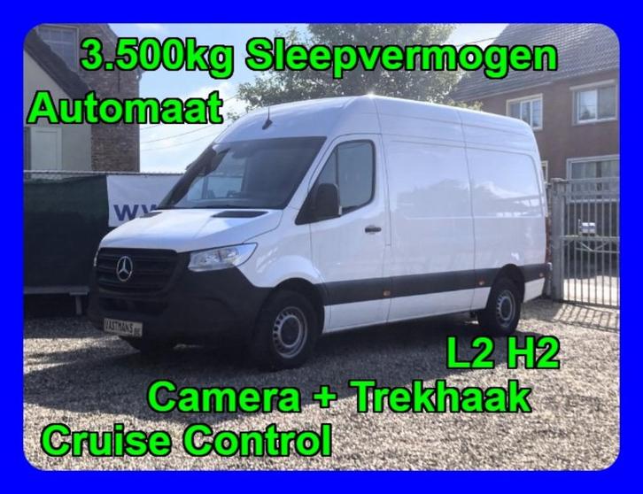Mercedes-Benz Sprinter 317 36500+BTW Camera Trekhaak 3500KG, Auto's, Bestelwagens en Lichte vracht, Bedrijf, Te koop, ABS, Achteruitrijcamera