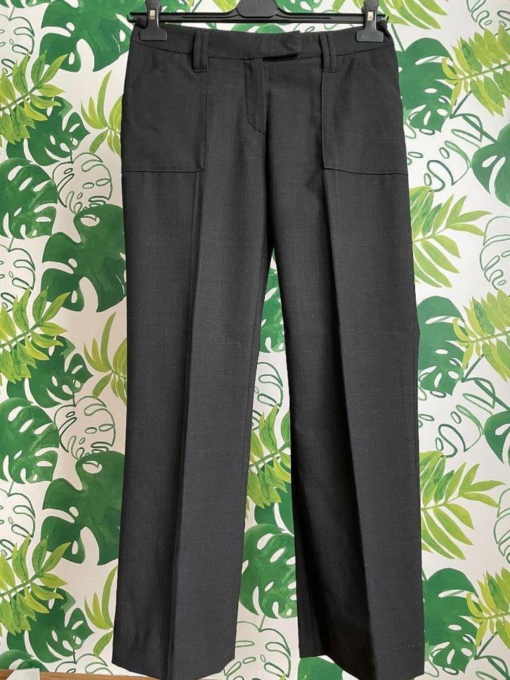 Nieuw lange broek grijs - merk Xandres - 38/40, Kleding | Dames, Broeken en Pantalons, Nieuw, Maat 38/40 (M), Grijs, Lang, Verzenden