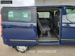 Ford Transit Custom 130PK Personenvervoer 9 Persoons Taxi TV, Auto's, Bestelwagens en Lichte vracht, Lederen bekleding, Stof, Euro 6