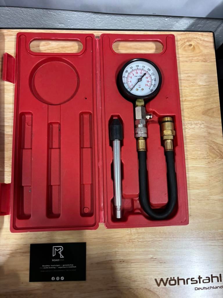 Nieuw UltraToolz Compressiemeter voor Benzinemotoren, Auto diversen, Autogereedschap, Nieuw, Ophalen of Verzenden