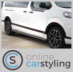 Fender Extensions + deurlijsten Opel Vivaro C VPC Glossy Bla, Neuf, -, Garde-boue, Opel