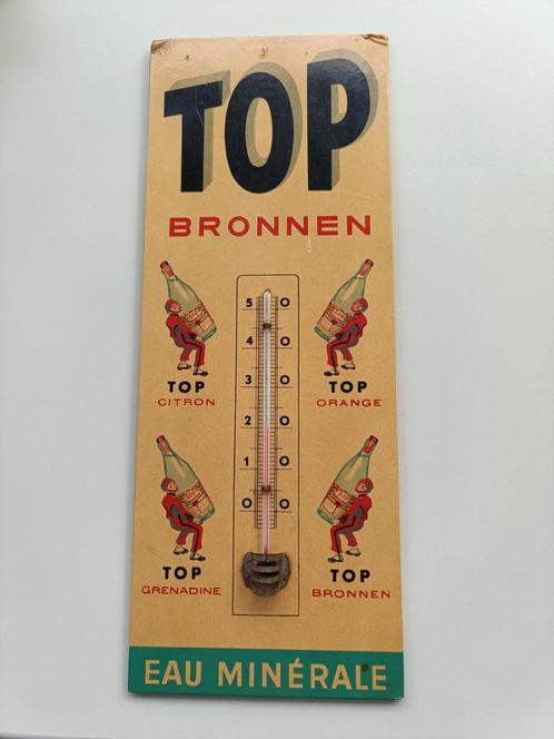 Top bronnen thermometer, Collections, Marques & Objets publicitaires, Utilisé, Ustensile, Enlèvement ou Envoi