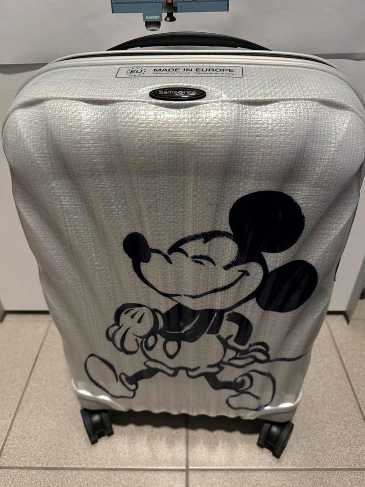 Samsonite C-lite Disney handbagage/valise 55 cm, Handtassen en Accessoires, Koffers, Nieuw, Uitschuifbare handgreep, Ophalen