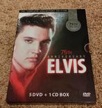 Dvd 75th anniversary Elvis, Cd's en Dvd's, Dvd's | Documentaire en Educatief, Biografie, Alle leeftijden, Boxset, Ophalen of Verzenden