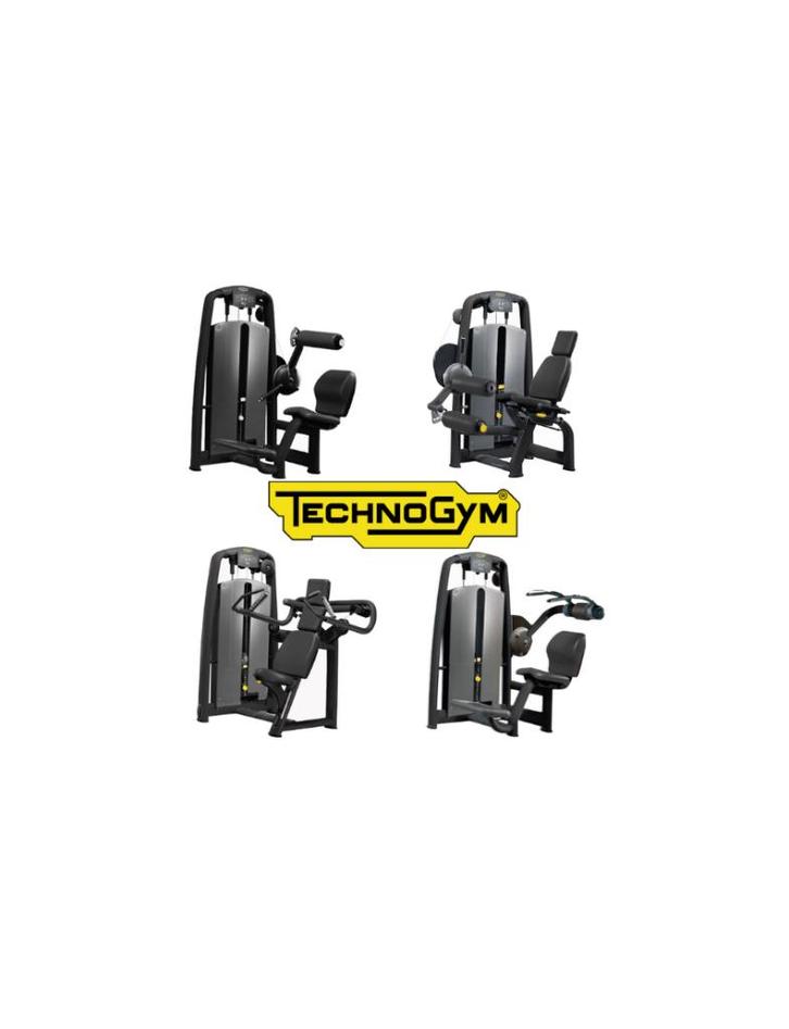 Technogym Selection Black | Brown Cushion | Kracht Set, Sport en Fitness, Fitnessmaterialen, Zo goed als nieuw, Overige typen