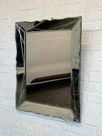 Grand miroir vintage biseauté et gravé style italienArt Déco, Antiquités & Art, Enlèvement, Rectangulaire, 50 à 100 cm, Moins de 100 cm