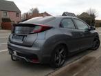 Honda Civic 1.4i Benzine+LPG *10/2016 *1e Eigen *Ohboek*Navi, Auto's, Voorwielaandrijving, Stof, 4 cilinders, Zilver of Grijs