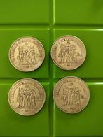 Pièces en Argent, 50 Francs Hercule, Timbres & Monnaies, Pièces & Médailles, Argent, Enlèvement ou Envoi