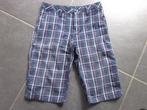 blauw geruite short met verstelbare band, Kinderen en Baby's, Kinderkleding | Maat 140, Ophalen of Verzenden, Gebruikt, Jongen