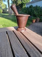 Antieke vijzel, Tuin en Terras, Ophalen of Verzenden, Zo goed als nieuw