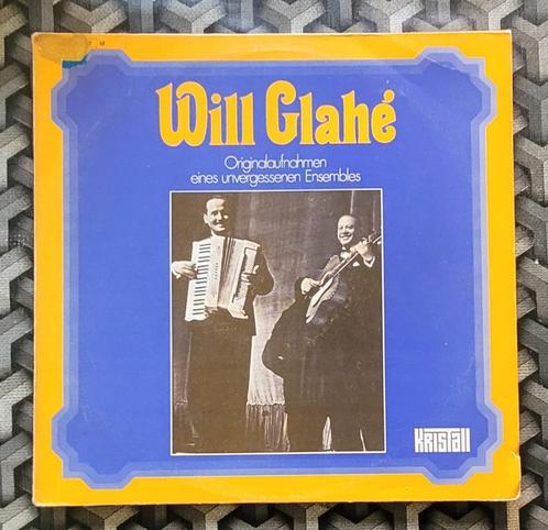 LP Will Glahe Originalaufnahmen eines unvergessenen, CD & DVD, Vinyles | Néerlandophone, Utilisé, Autres genres, Enlèvement ou Envoi