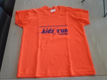 T-shirt Fluo orange 6-8j beschikbaar voor biedingen
