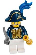 LEGO piraten minifig governor pi156, Ophalen of Verzenden, Zo goed als nieuw, Lego