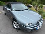 Alfa Romeo Spider 2.0 Twin Spark 150 pk Lusso 145000km, Auto's, Zwart, Cabriolet, Spider, Leder