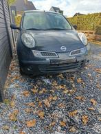 Nissan Micra k12 benzine leuk wagentje, Auto's, Voorwielaandrijving, Zwart, 4 cilinders, Zwart
