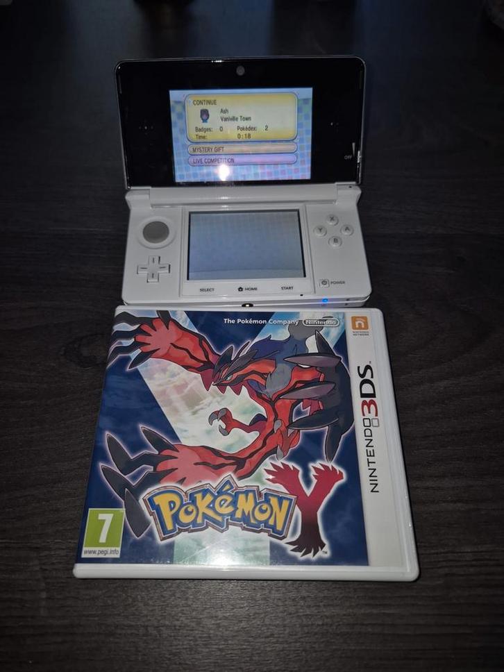 Nintendo 3DS Pokémon Y | met save file, Games en Spelcomputers, Games | Nintendo 2DS en 3DS, Gebruikt, Role Playing Game (Rpg)