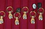 ✓Batch ≈ 100 BAGNARA Gouden LUXURY Keychains Italy, Ophalen, Nieuw