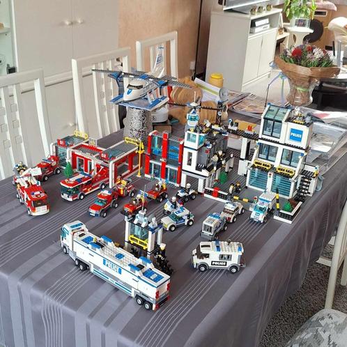 LEGO City Politie en Brandweer, Enfants & Bébés, Jouets | Duplo & Lego, Utilisé, Lego, Ensemble complet, Enlèvement