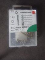 schroeven, Ophalen of Verzenden, Nieuw