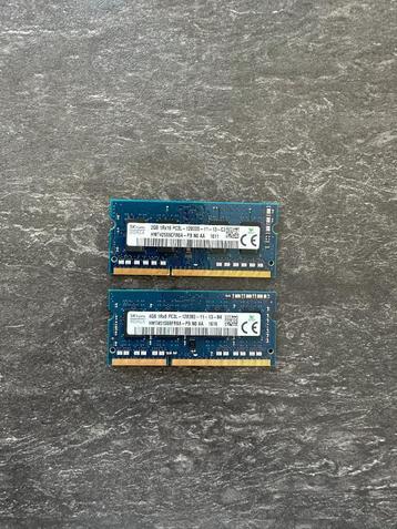 Barrette mémoire PC3 12800 1x4Gb et 1x2Gb, Informatique & Logiciels, Enlèvement ou Envoi, Comme neuf, DDR3, Laptop