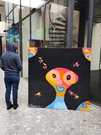 XXL orgineel schilderij hannes Dhaese, Antiek en Kunst, Ophalen