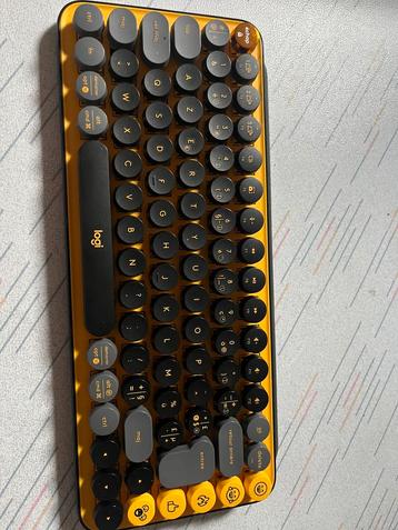 Logitech Pop Keys, Enlèvement ou Envoi, Logitech, Azerty, Utilisé