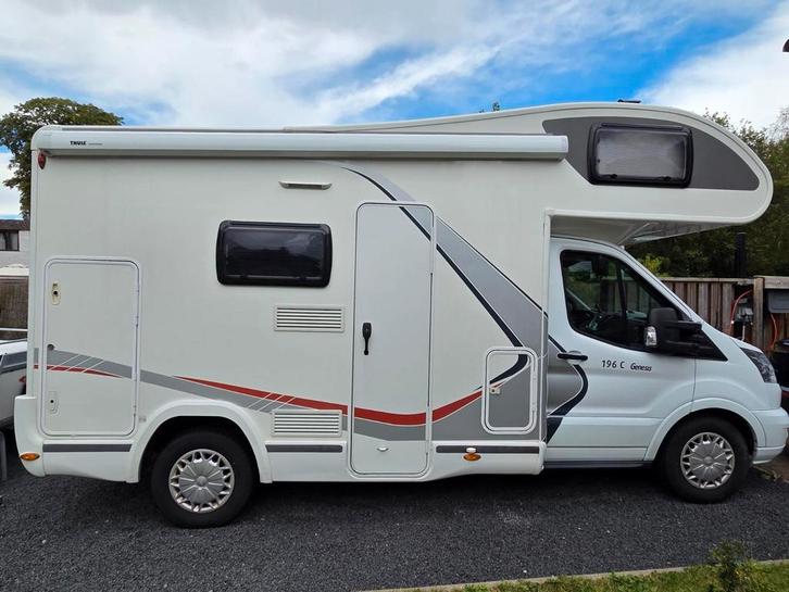 Mobilhome / Camper Challenger C196 Genesis, Caravans en Kamperen, Mobilhomes, Particulier, tot en met 6, Alkoof, Challenger, Ford