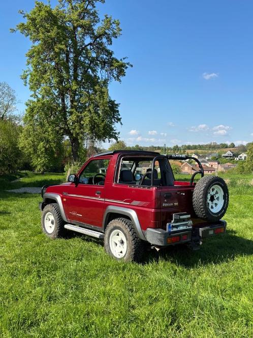 Daihatsu Feroza lichte vracht, Auto's, Daihatsu, Particulier, Feroza, 4x4, Benzine, Cabriolet, 2 deurs, Handgeschakeld, Rood, Grijs