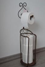 Staander Wc-Rolhouder + Reserve Landelijk, Ophalen of Verzenden, Nieuw, Bruin, Overige typen