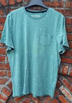 Heren Tshirt KM - McNeal - XL - groen print, Kleding | Heren, T-shirts, Groen, Gedragen, Maat 56/58 (XL), McNeal