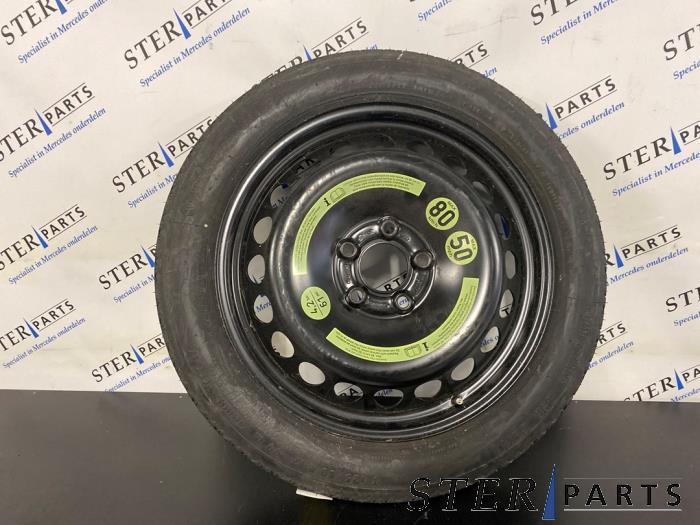 Reservewiel van een Mercedes C-Klasse, Gebruikt, Velg(en), -, -