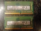 Samsung 2x 8Gb DDR4 2666Mhz geheugenmodule - So-DIMM Laptop, Enlèvement, DDR4, Laptop