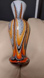 Antiek vaasje murano glas 1970  gesigneerd, Antiek en Kunst, Ophalen