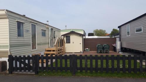 Caravan te huur te Bredene, Vakantie, Campings, Recreatiepark, Aan zee, Speeltuin, Tv, Wasmachine