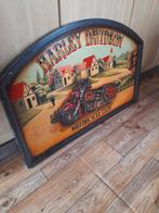 Harley davidson groot bord, Ophalen of Verzenden