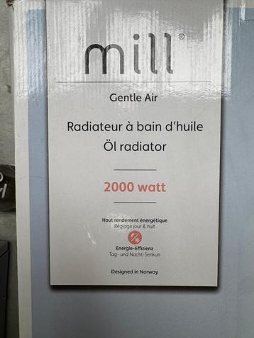 Mill AB-H2000DN oliegevulde designradiator – 2000W beschikbaar voor biedingen