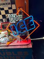 Lite ICE bier oude reclame NeoN USA, Verzamelen, Ophalen, Gebruikt, Lichtbak of (neon) lamp