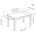 Table IKEA étirable, Comme neuf