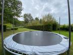 Trampoline XXL Jupiter 490 cm avec filet de sécurité, Hobby & Loisirs créatifs, Enlèvement, Comme neuf