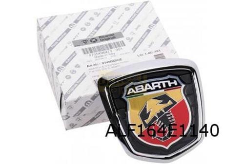 Fiat 500 Abarth embleem logo ''Abarth'' voorzijde Origineel!, Auto-onderdelen, Carrosserie, Fiat, Nieuw, Verzenden