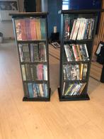 Zwarte dvd-cd-kast, Huis en Inrichting, Ophalen, Cd's