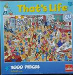 PUZZEL "That's Life", Hobby en Vrije tijd, Denksport en Puzzels, Ophalen, 500 t/m 1500 stukjes, Gebruikt, Legpuzzel