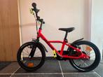 Kinderfiets 16 inch, Fietsen en Brommers, Ophalen, Zo goed als nieuw, B-Twin, Zijwieltjes