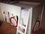 Halfhoogslaper Bopita 90x200 met schuine trap combiflex wit, Ophalen, Gebruikt, Halfhoogslaper