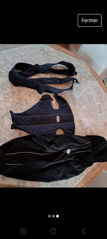 Porte bébé babybjorn marine 