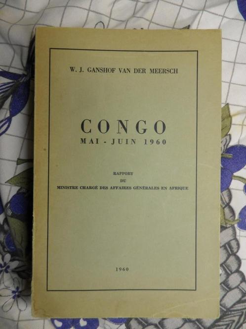 CONGO mai - juin 1960, Livres, Histoire mondiale, Afrique, Envoi