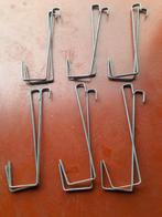 Ophanghaken voor bloembakken aan platen of schutting. 6x2st., Tuin en Terras, Bloembakken en Plantenbakken, Ophalen, Minder dan 60 cm
