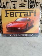 Metalen plak, mok, kalender en postzegels Ferrari, Ophalen of Verzenden, Nieuw